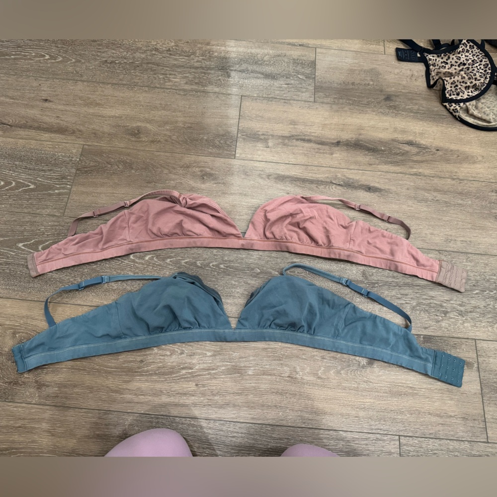 Skims Triangle Bralettes (TWO PACK)